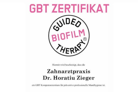 GBT-Zertifikat - Ausschnitt Vorschau
